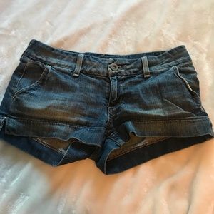 American eagle jean shorts